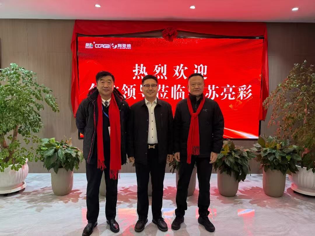 聚焦顯示新勢能｜行業(yè)專家蒞臨江蘇亮彩，共謀發(fā)展新引擎